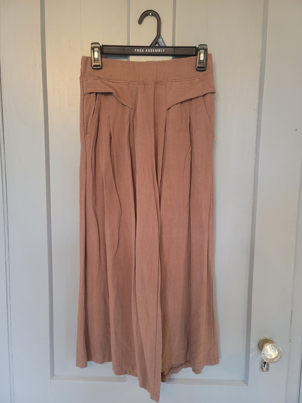 Linen Cotton Blend Culouttes